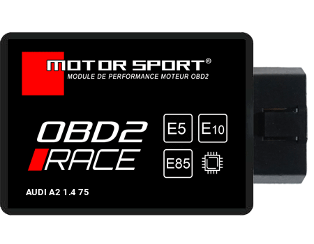 Boitier additionnel Audi A2 1.4 75 - OBD2 RACE