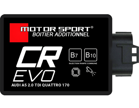 Boitier additionnel Audi A5 2.0 TDI QUATTRO 170 - CR EVO
