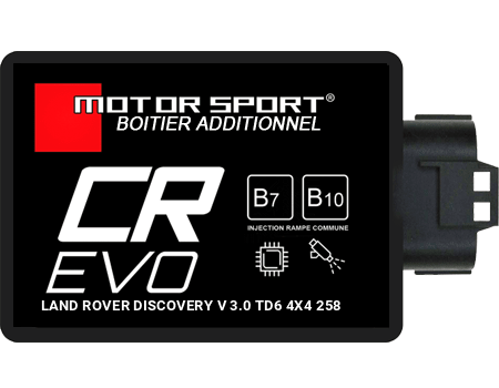 Boitier additionnel Land Rover Discovery V 3.0 TD6 4X4 258 - CR EVO