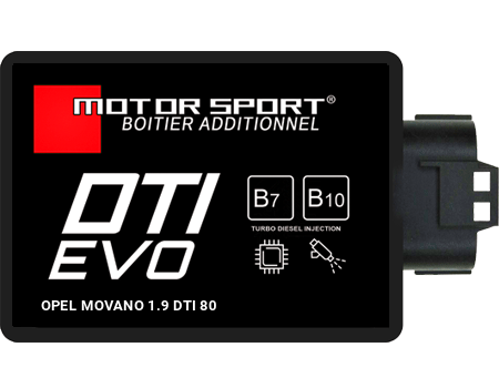 Boitier additionnel Opel Movano 1.9 DTI 80 - DTI EVO