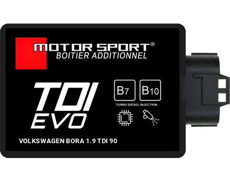 Boitier additionnel Volkswagen Bora 1.9 TDI 90 - TDI EVO