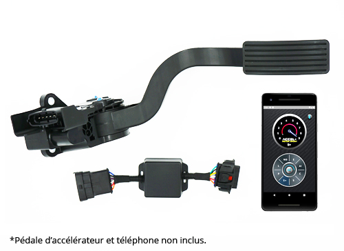 Câble OBD2 Boitier additionnel Mercedes Slk 200 184 ACCEL+